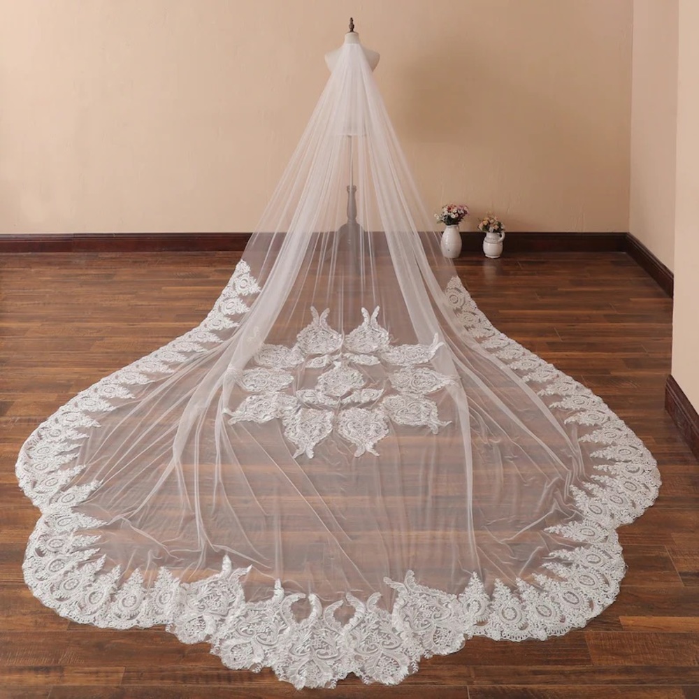 Handmade Boho Bridal Veil